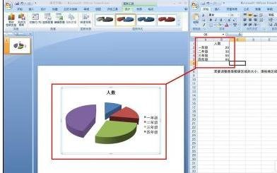 PPT软件制作饼状图的图文教程